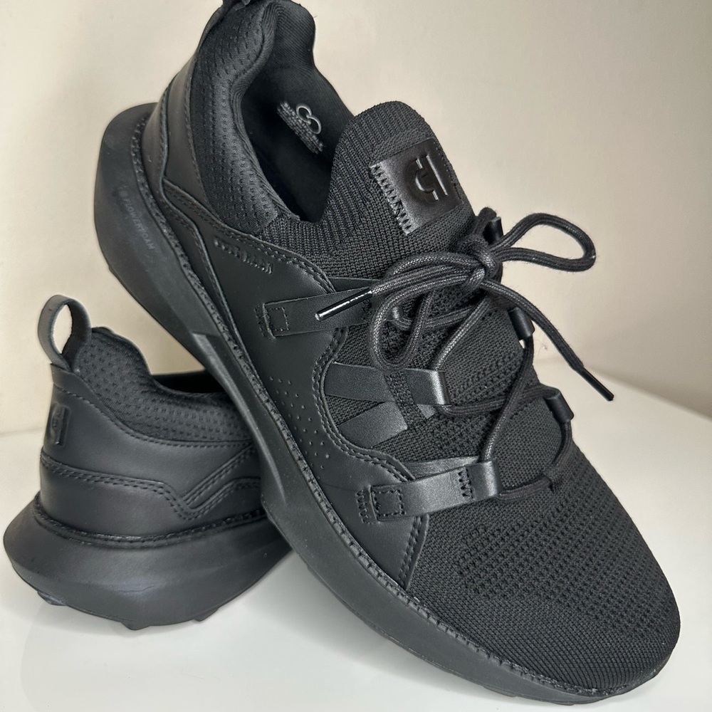 Cole Haan Black Sneakers with Cushioned Midsole